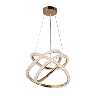 Tronic Chandelier Three Colour LED Light WH 25CL-12-GO-TC
