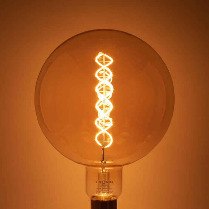 Tronic Glass Round Vintage Bulb 8W E27 (Screw Type) 2 Tronic Glass Round Vintage Bulb 8W E27 (Screw Type)