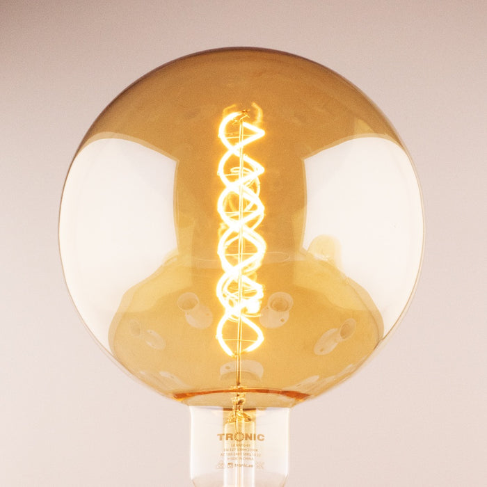 Tronic Glass Round Vintage Bulb 8W E27 (Screw Type) 3 Tronic Glass Round Vintage Bulb 8W E27 (Screw Type)