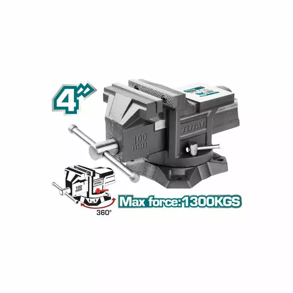 Total Bench Vice 4” Tht6146 1 Total Bench Vice 4” Tht6146