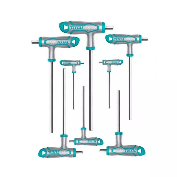 Total Hex Wrench &Amp; Allen Key Set T-Handle 8Pcs Thhw8081 1 Total Hex Wrench &Amp; Allen Key Set T-Handle 8Pcs Thhw8081