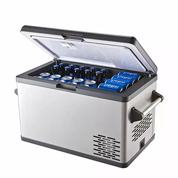 Decakila Car Refrigerator 60L Electronic Control And Led Display 55W Kufg008B 20°C - 22°C Cooling Capacity 1.8M Adapter Cable Length 3.5M Dc Cord Length Undervoltage Protection 1 Decakila Car Refrigerator 60L Electronic Control And Led Display 55W Kufg008B 20°C - 22°C Cooling Capacity 1.8M Adapter Cable Length 3.5M Dc Cord Length Undervoltage Protection