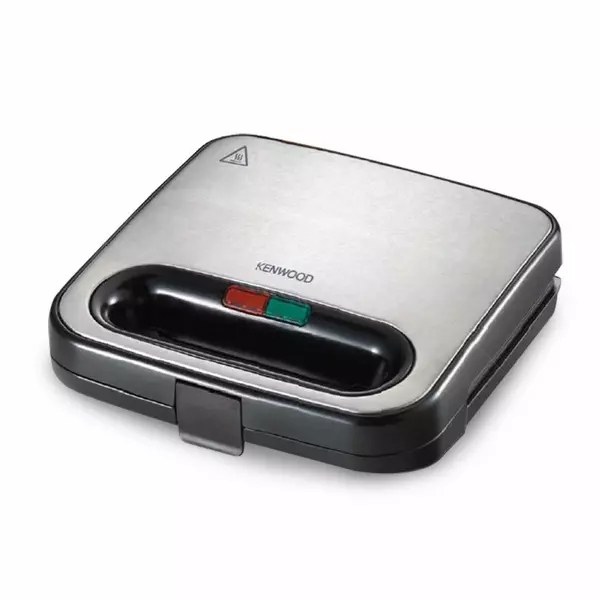 Kenwood Sandwich Toaster 2 Slice Nonstick 750W Smm00.000Si - Non Stick Grill Plate Temperature Light Indicator Unique Squared Design 1 Kenwood Sandwich Toaster 2 Slice Nonstick 750W Smm00.000Si - Non Stick Grill Plate Temperature Light Indicator Unique Squared Design