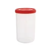 Cello Plastic Container Jar 1000ml Plain (Pack of 12)