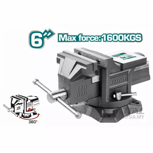 Total Bench Vice 6” Tht6166 1 Total Bench Vice 6” Tht6166