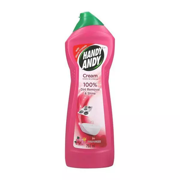 Handy Andy Cleaning Cream 750Ml Potpourri (Pack Of 5Pcs) 1 Handy Andy Cleaning Cream 750Ml Potpourri (Pack Of 5Pcs)