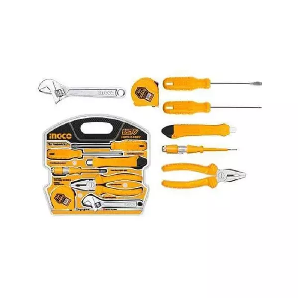 Ingco Handtools Set 100-500V Pack Of 7 Hkth10807 1 Ingco Handtools Set 100-500V Pack Of 7 Hkth10807