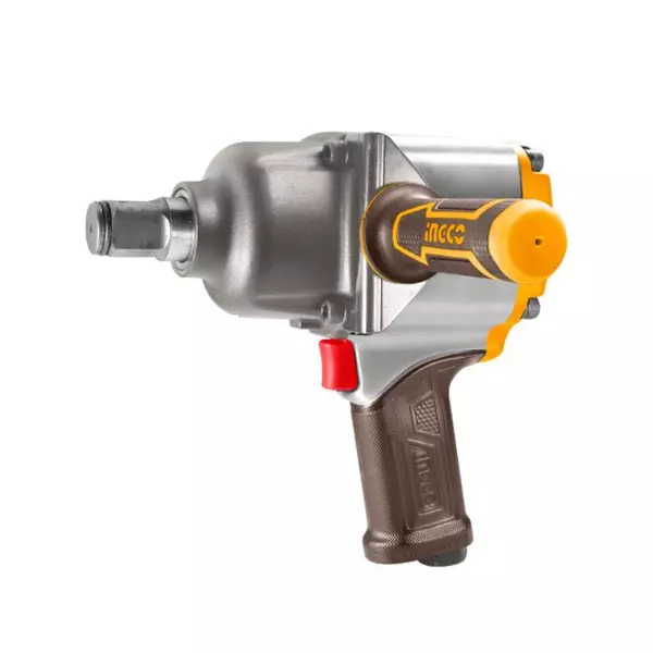 Ingco Air Impact Wrench 19Mm With Twin Hammer Mechanism, Universal Connector Aiw341302 1 Ingco Air Impact Wrench 19Mm With Twin Hammer Mechanism, Universal Connector Aiw341302