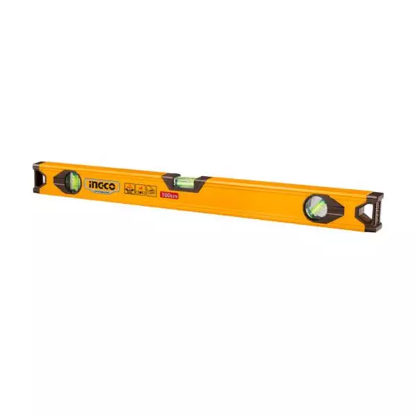 Ingco Aluminum Spirit Level 100Cm With Aluminum Thickness 1Mm Hsl18100 1 Ingco Aluminum Spirit Level 100Cm With Aluminum Thickness 1Mm Hsl18100