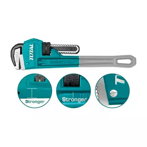 Total Pipe Wrench 10” Tht171006 1 Total Pipe Wrench 10” Tht171006
