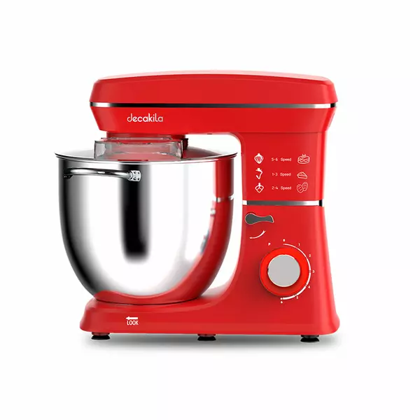 Decakila Kitchen Machine 10L Steel Bowl 6 Speed With Pulse Function 1400W Kemx017R Liftable Head Mixer Transparent Splash Guard With Easy Fill Window Die Casting Aluminium 1 Decakila Kitchen Machine 10L Steel Bowl 6 Speed With Pulse Function 1400W Kemx017R Liftable Head Mixer Transparent Splash Guard With Easy Fill Window Die Casting Aluminium
