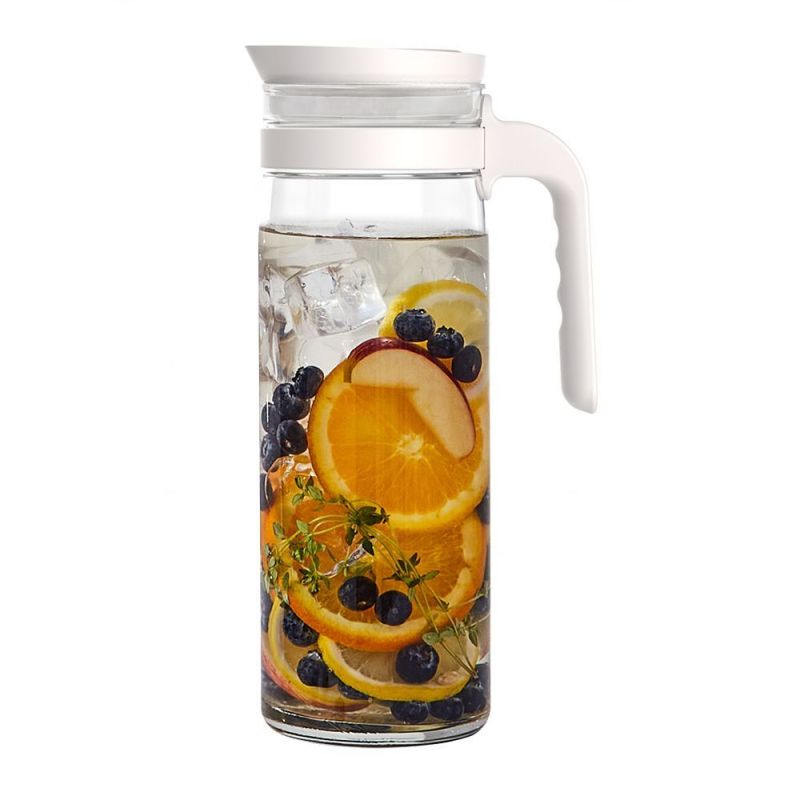 Ocean Jug Terra Pitcher Star White 1390Ml – Stylish Glass Serve Pitcher For Water, Juice &Amp; Cold Beverages 3B2434901G0008 2 Ocean Jug Terra Pitcher Star White 1390Ml – Stylish Glass Serve Pitcher For Water, Juice &Amp; Cold Beverages 3B2434901G0008