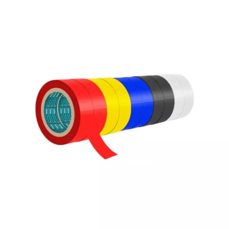Total PVC Insulating Tape Multicolor 20m 10pcs Set THPET1013
